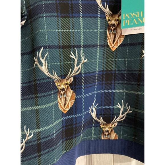 NWT posh peanut 10 year Beckford long sleeve Deer theme - Picture 4 of 6